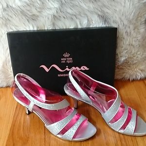 Nina Nolga, silver heals, 9.5m